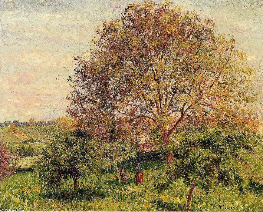 Walnut Tree In Spring — Camille Pissarro