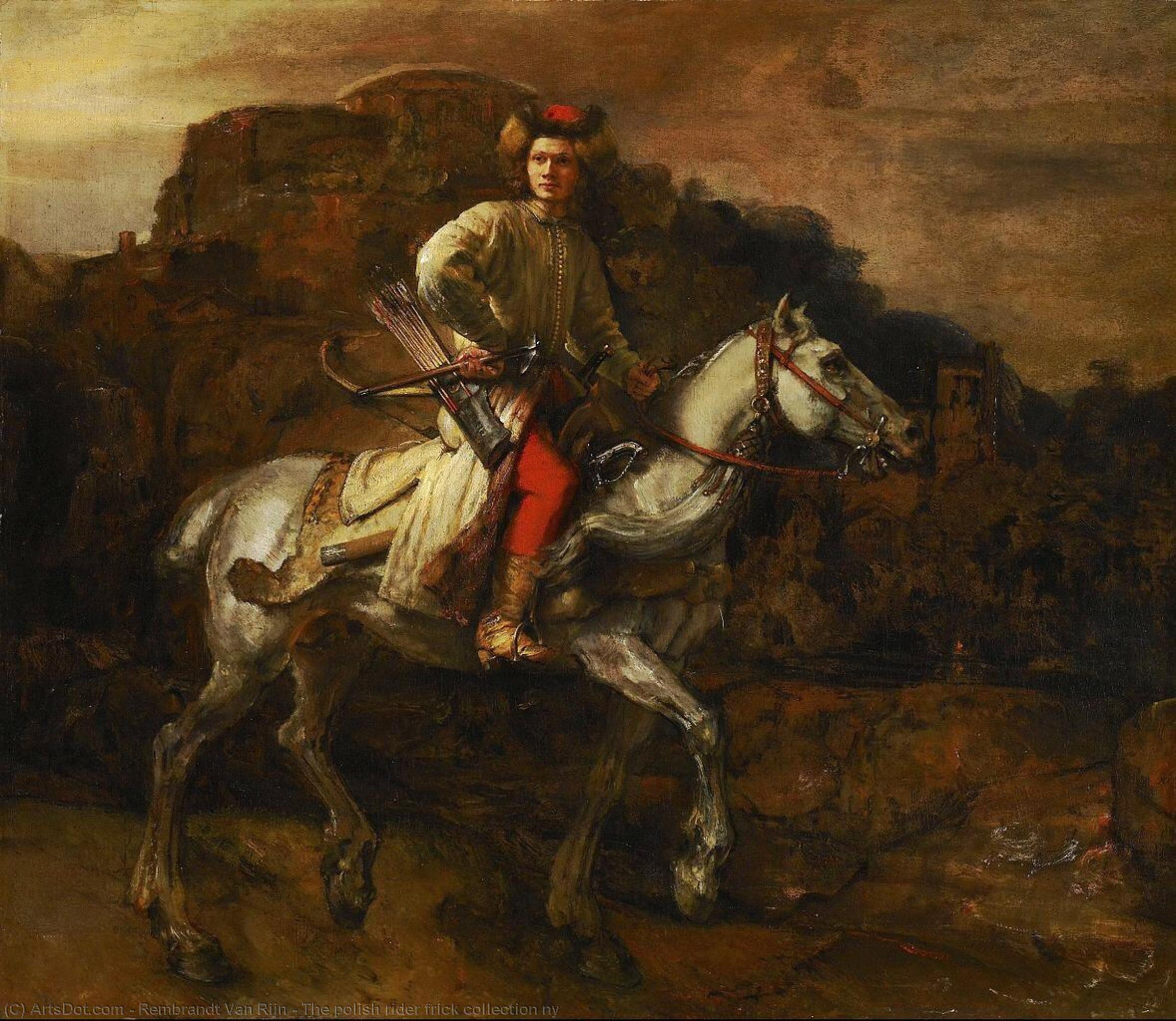 The Polish Rider Frick Collection Ny — Rembrandt Van Rijn