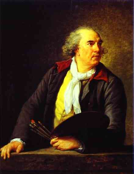 Portrait Of The Painter Hubert Robert — Louise Élisabeth Vigée Le Brun