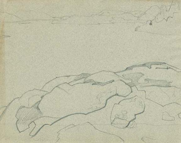Sketch Of Landscape 9 — Nicholas Roerich
