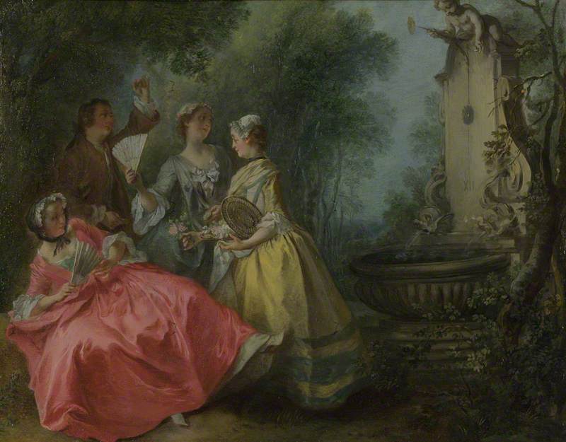 The Four Times Of Day Midday — Nicolas Lancret