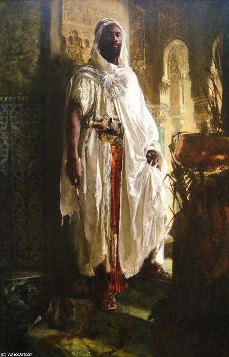 The Moorish Chief The Harem Guard — Eduard Charlemont