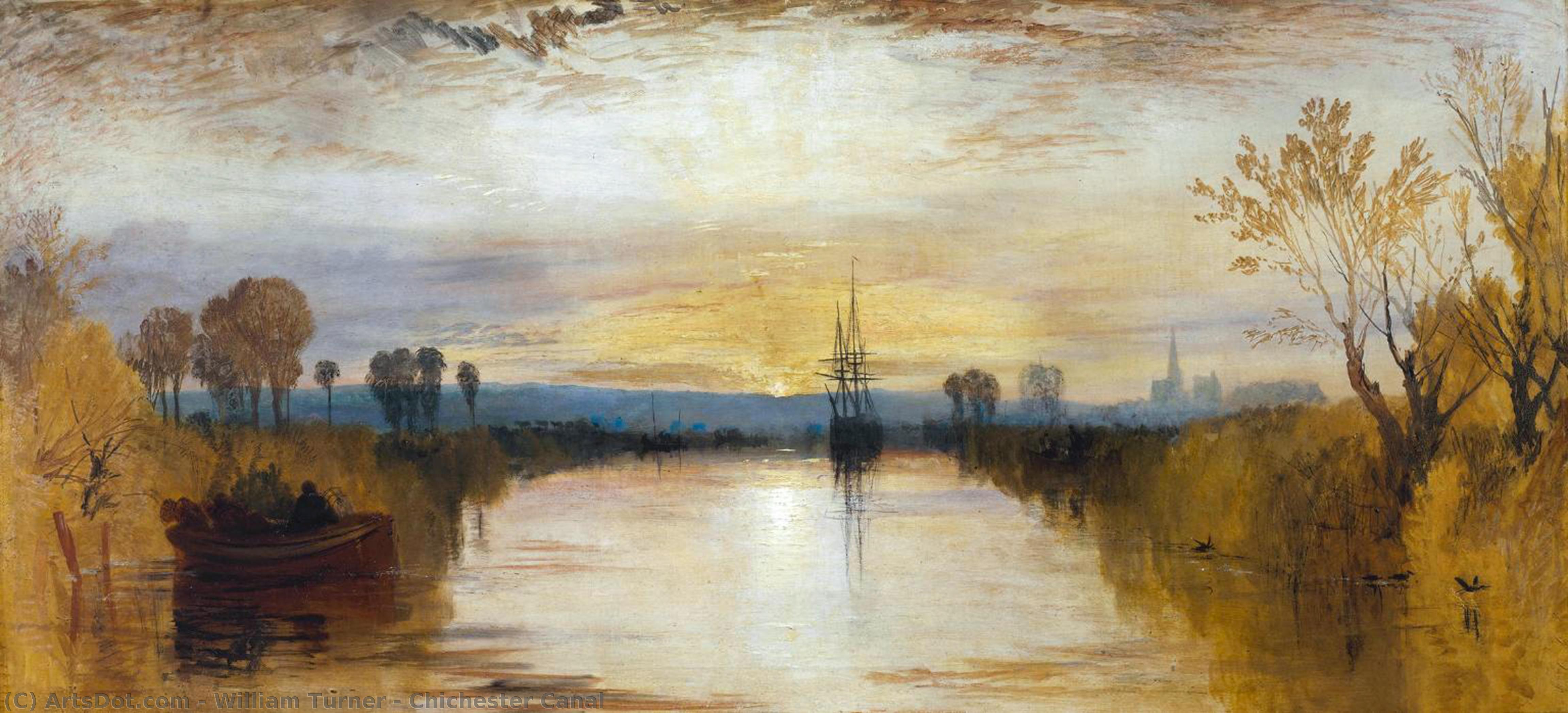 Chichester Canal — Joseph Mallord William Turner