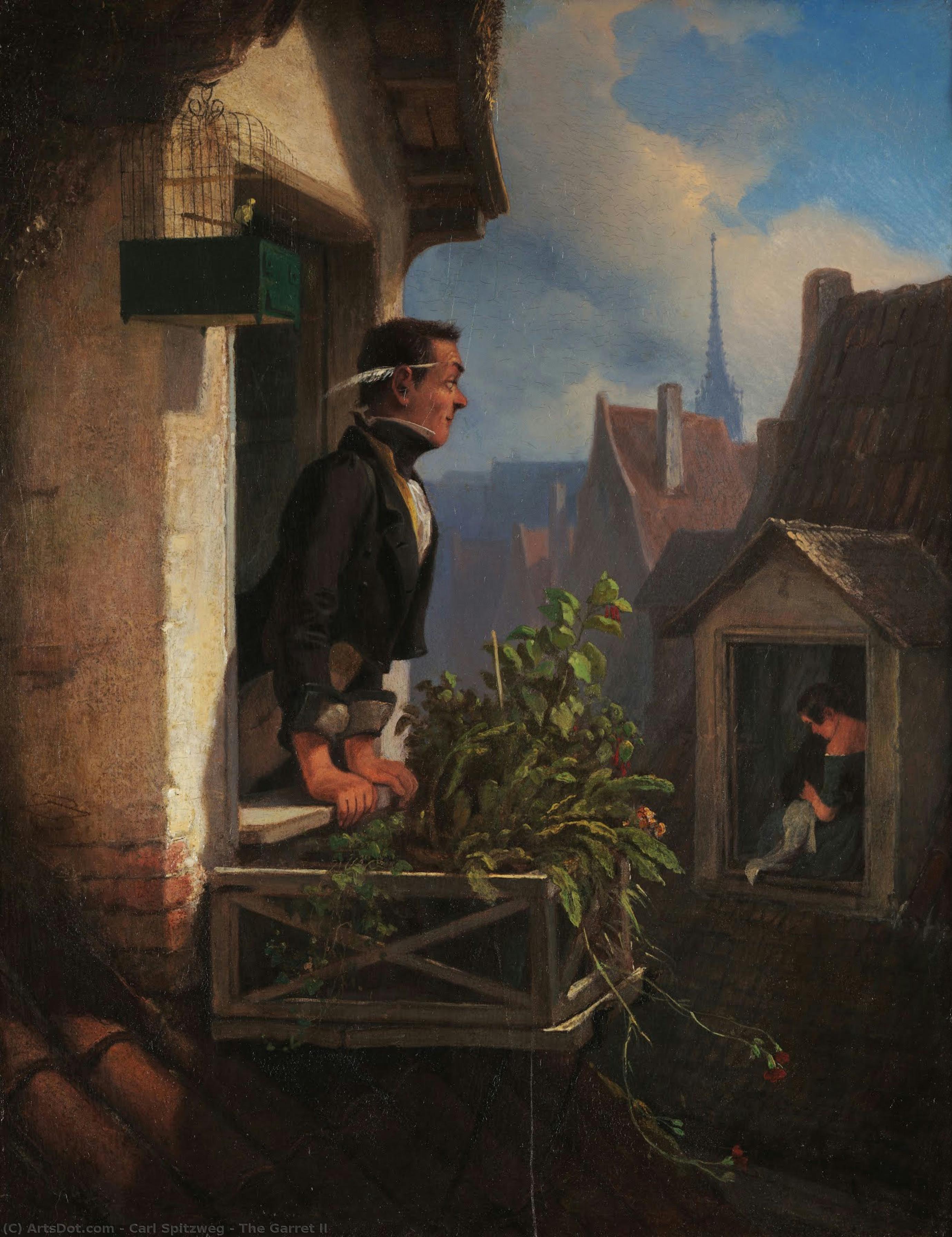 The Garret Ii — Carl Spitzweg