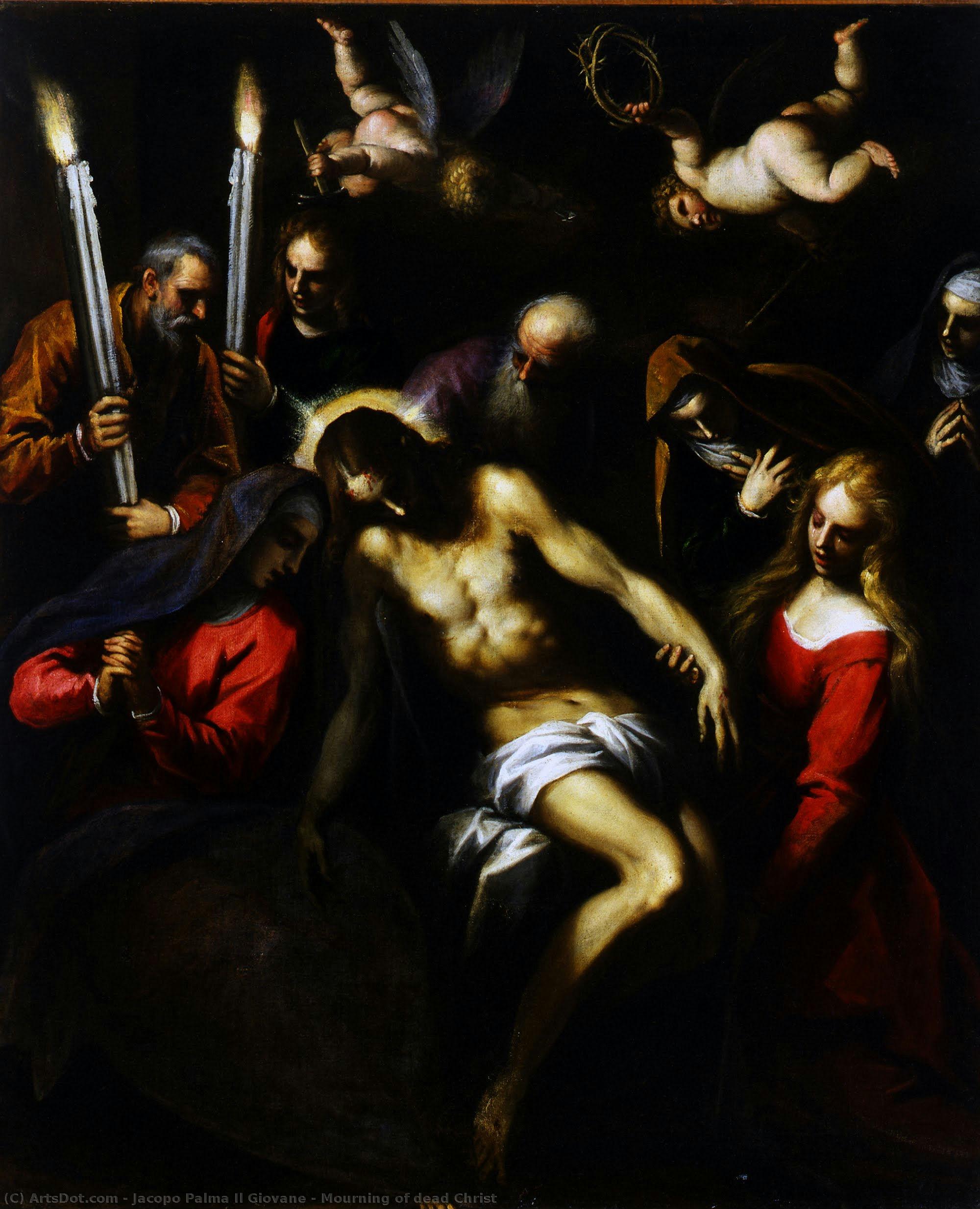 Mourning Of Dead Christ — Jacopo Palma Il Giovane