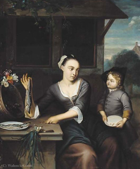 A Herring Seller — Matthijs Naiveu