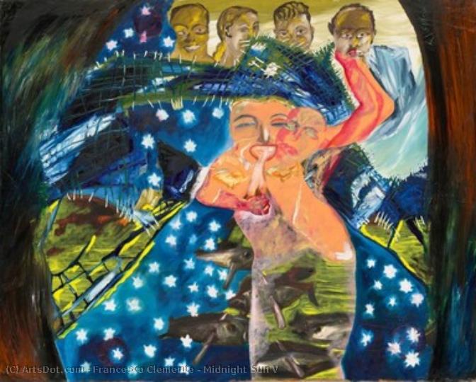 Midnight Sun V — Francesco Clemente