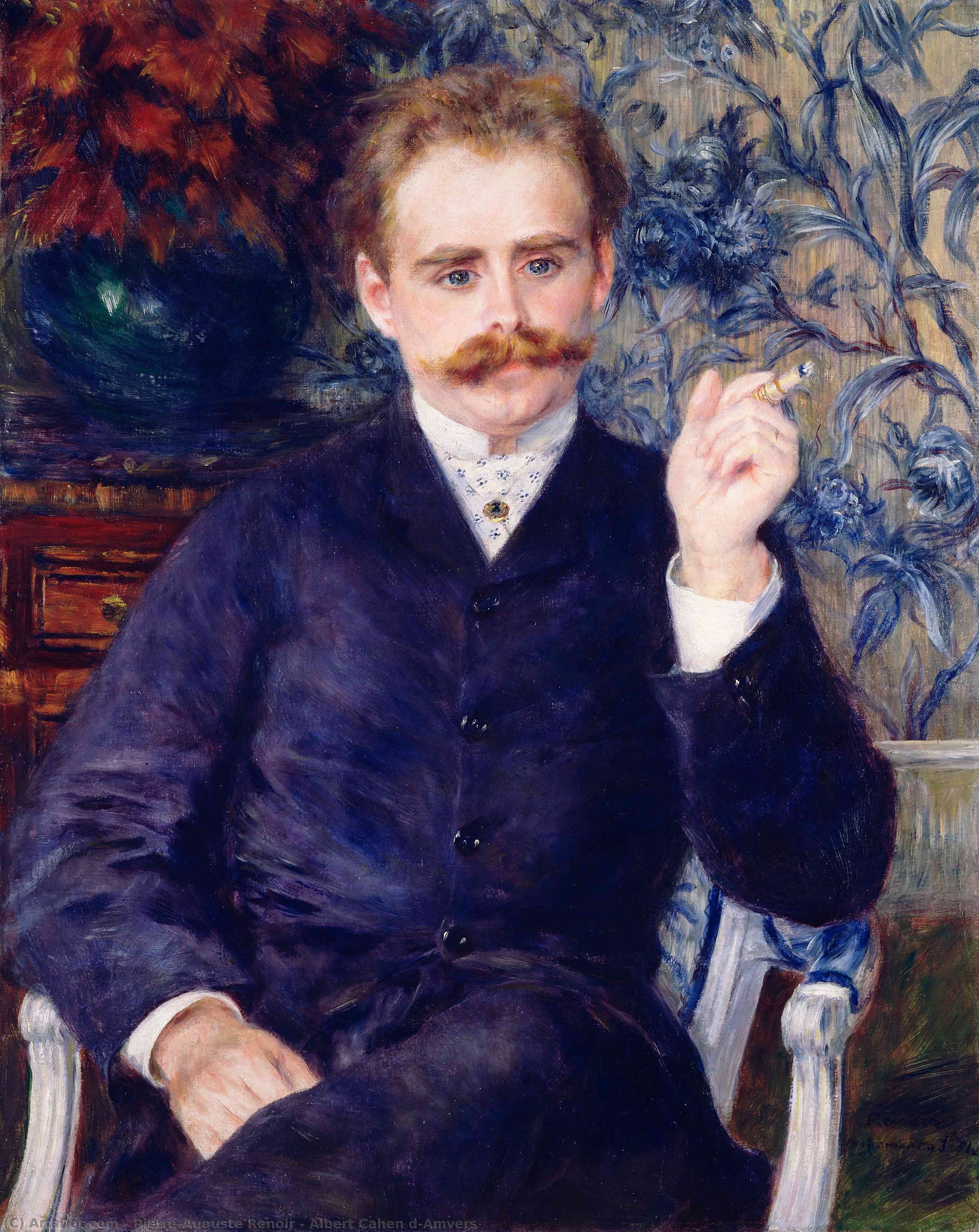Albert Cahen D'amvers — Pierre-auguste Renoir