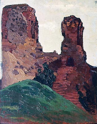 Vilno. Ruins Of Castle. — Nicholas Roerich