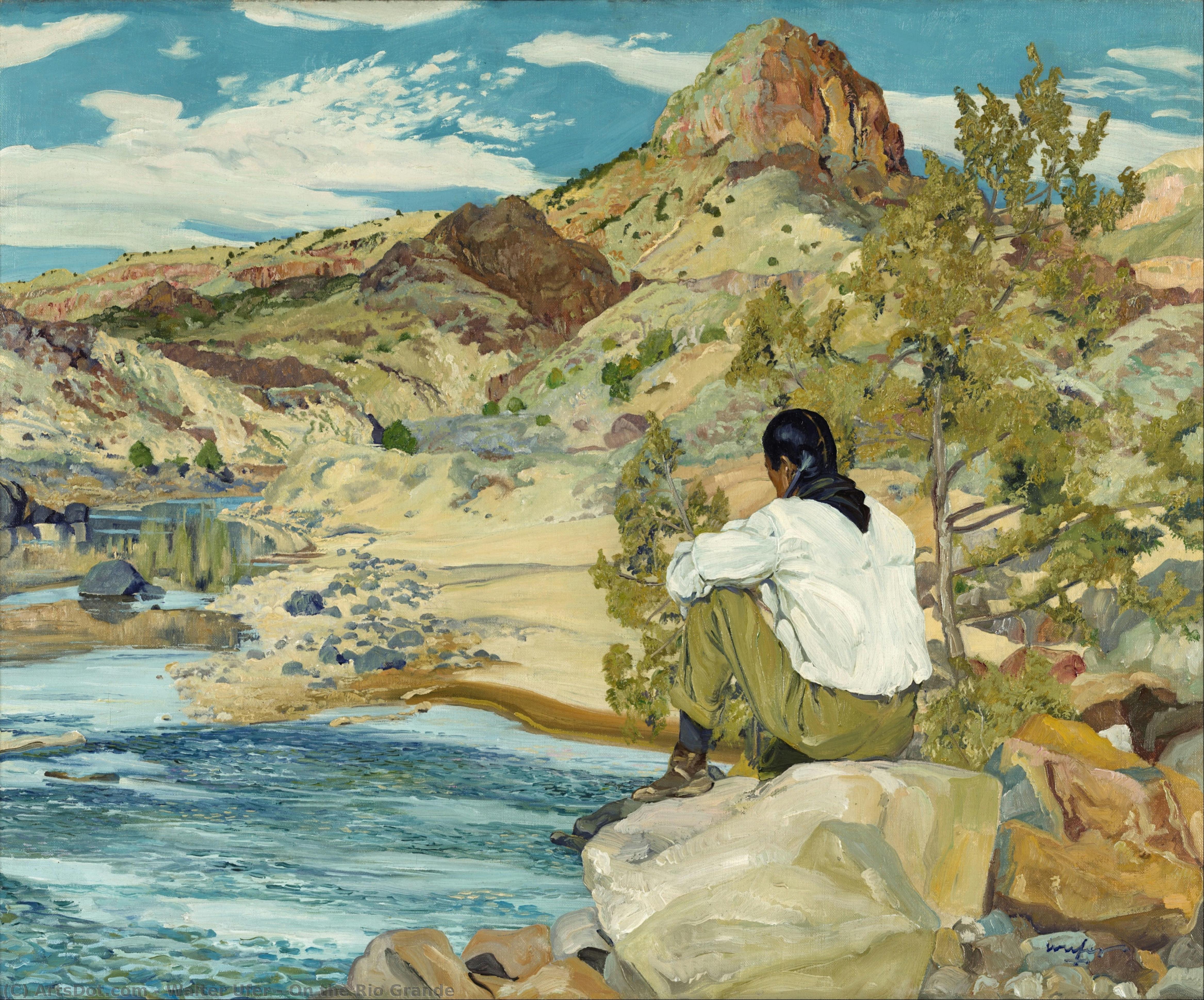 On The Rio Grande — Walter Ufer