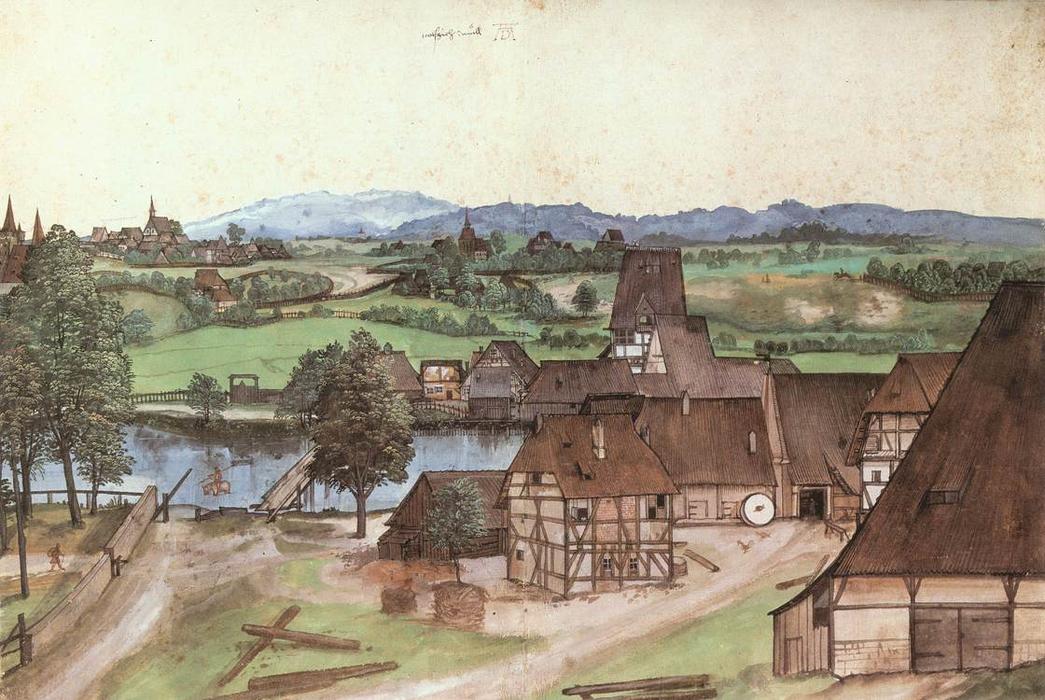 The Wire-drawing Mill — Albrecht Dürer