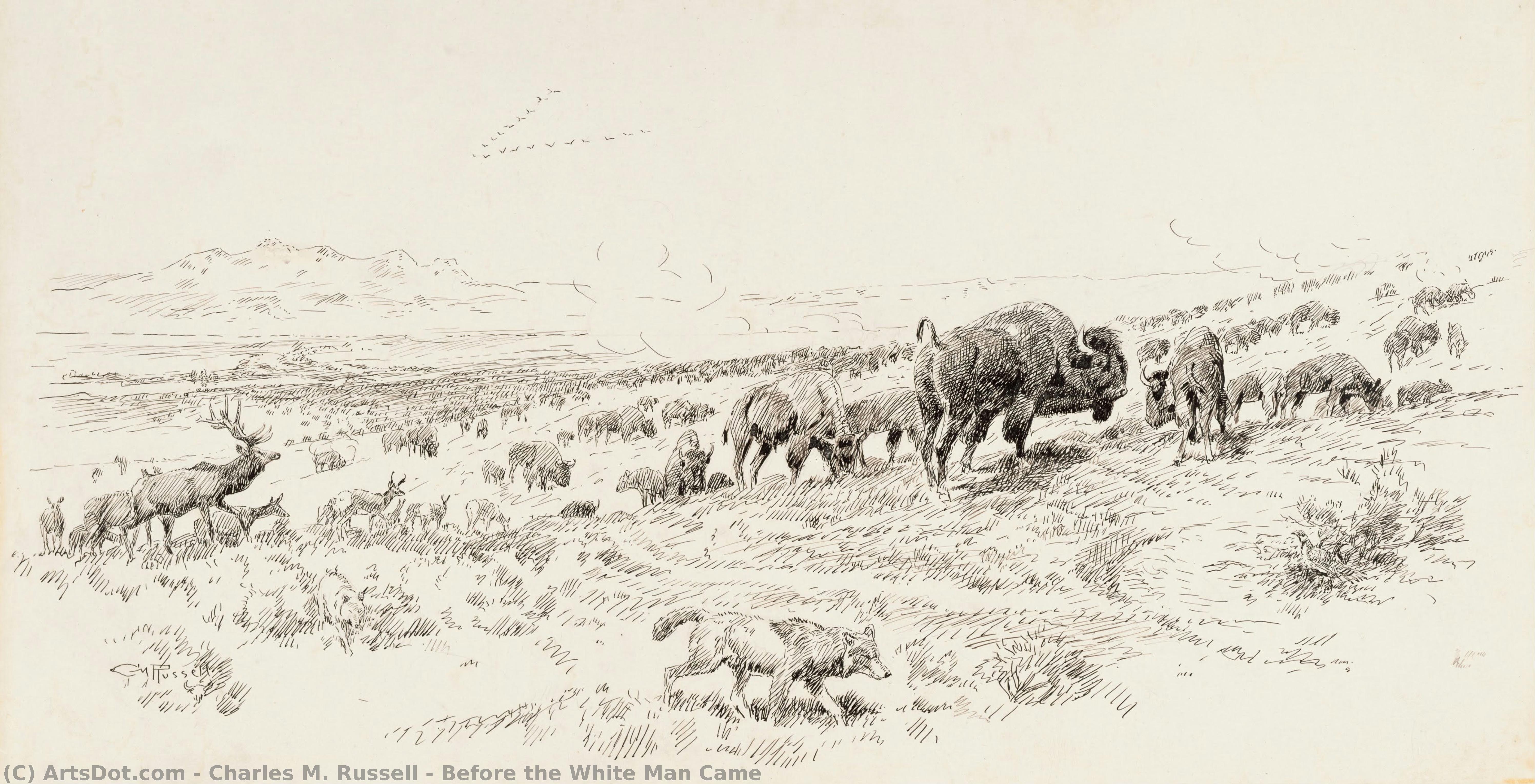 Before The White Man Came — Charles Marion Russell