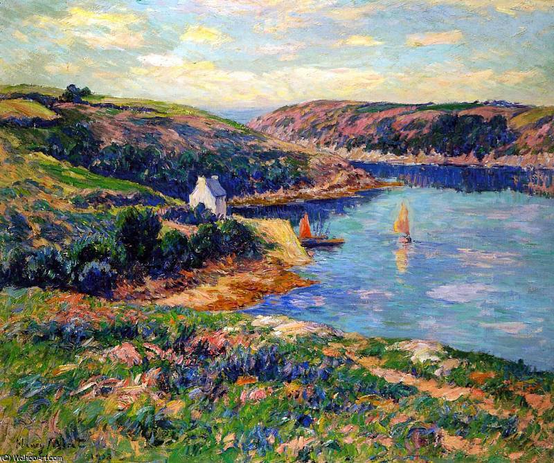 Rivi_re De Belon Sun — Henri Moret