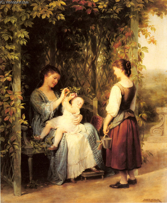 Tickling The Baby — Fritz Zuber Buhler