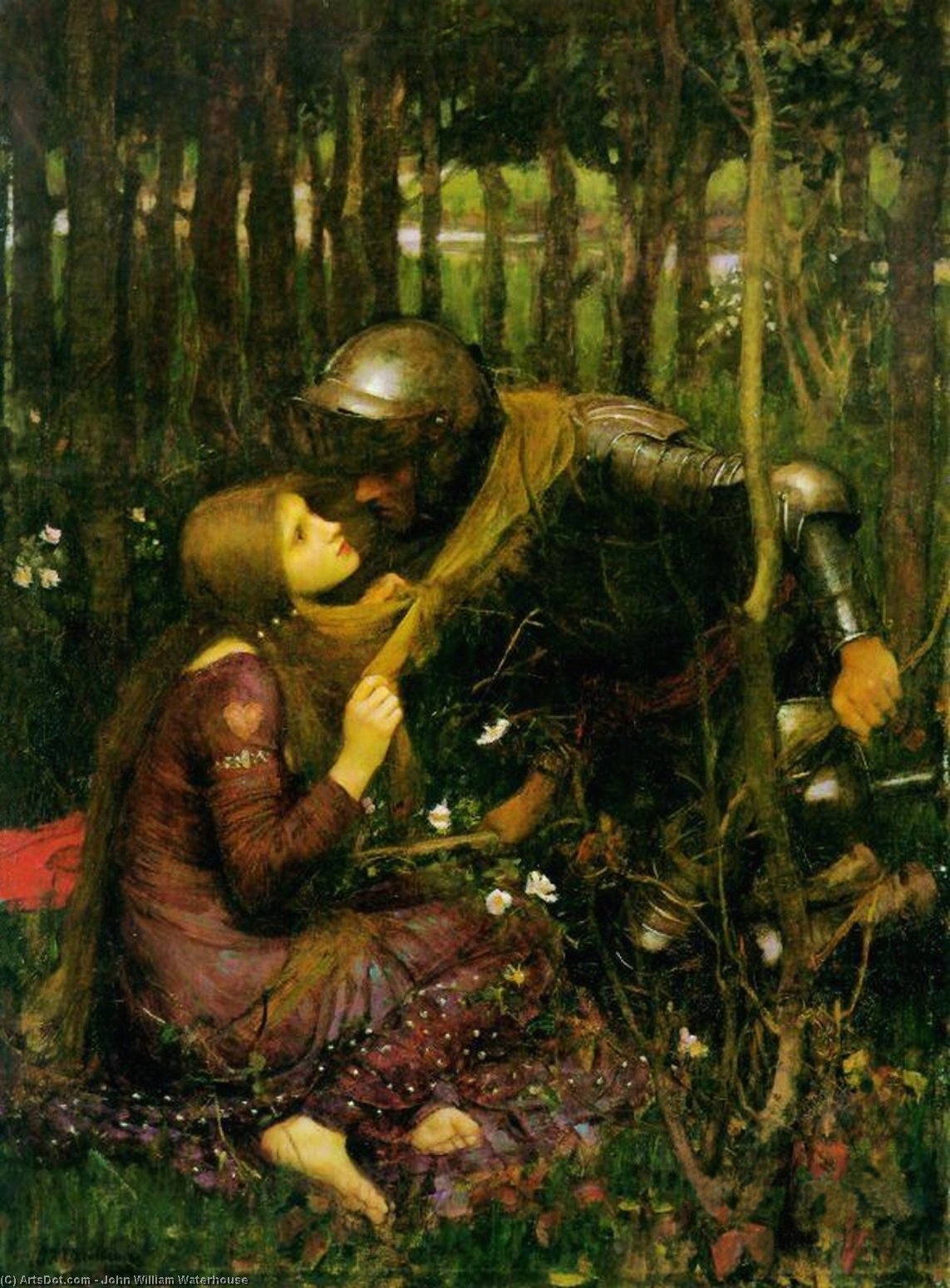 The Beautiful Lady Without Pity — John William Waterhouse