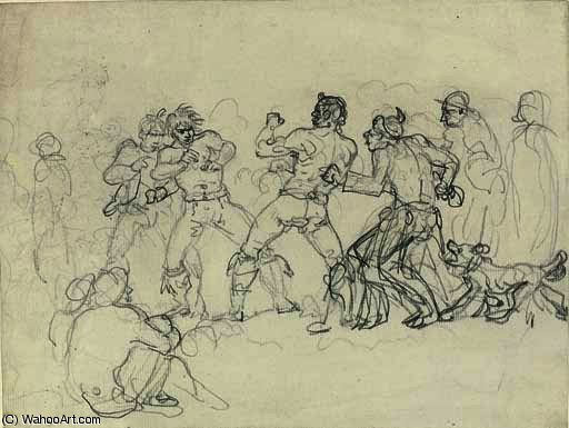 The Pugilists — Thomas Rowlandson