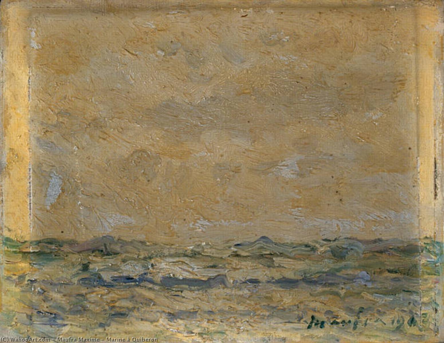 Marine À Quiberon — Maxime Emile Louis Maufra