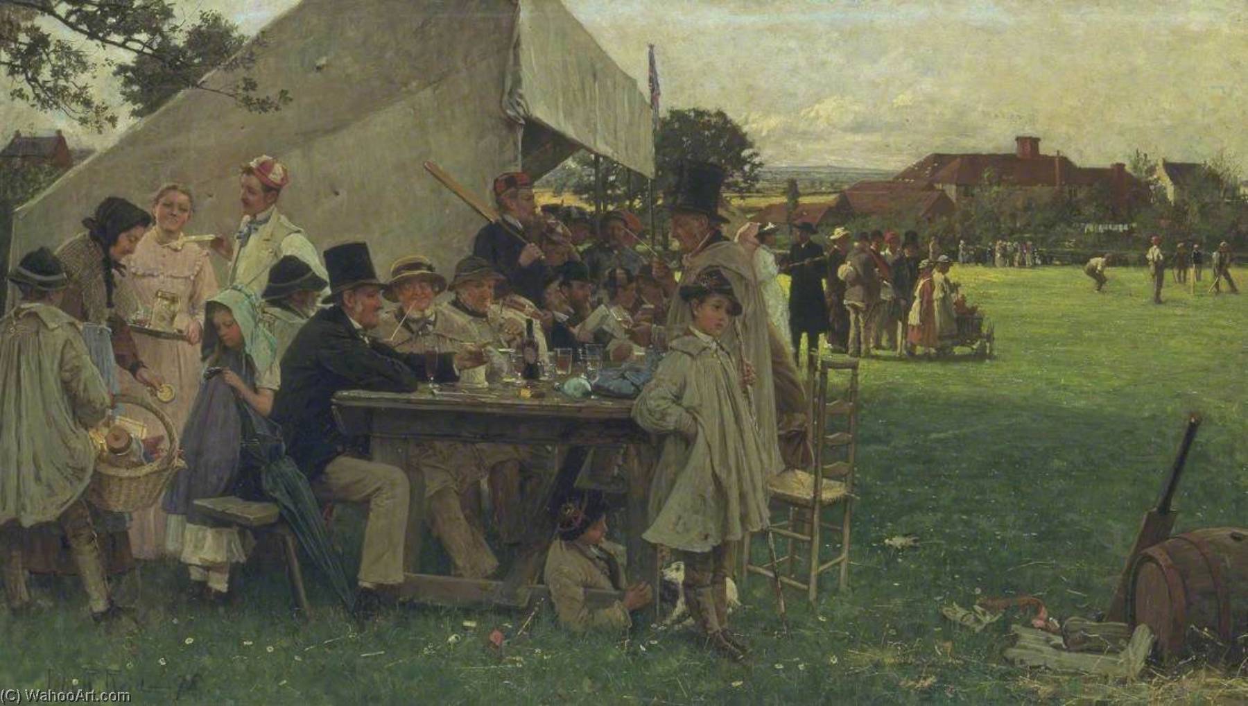 A Country Cricket Match — John Robertson Reid