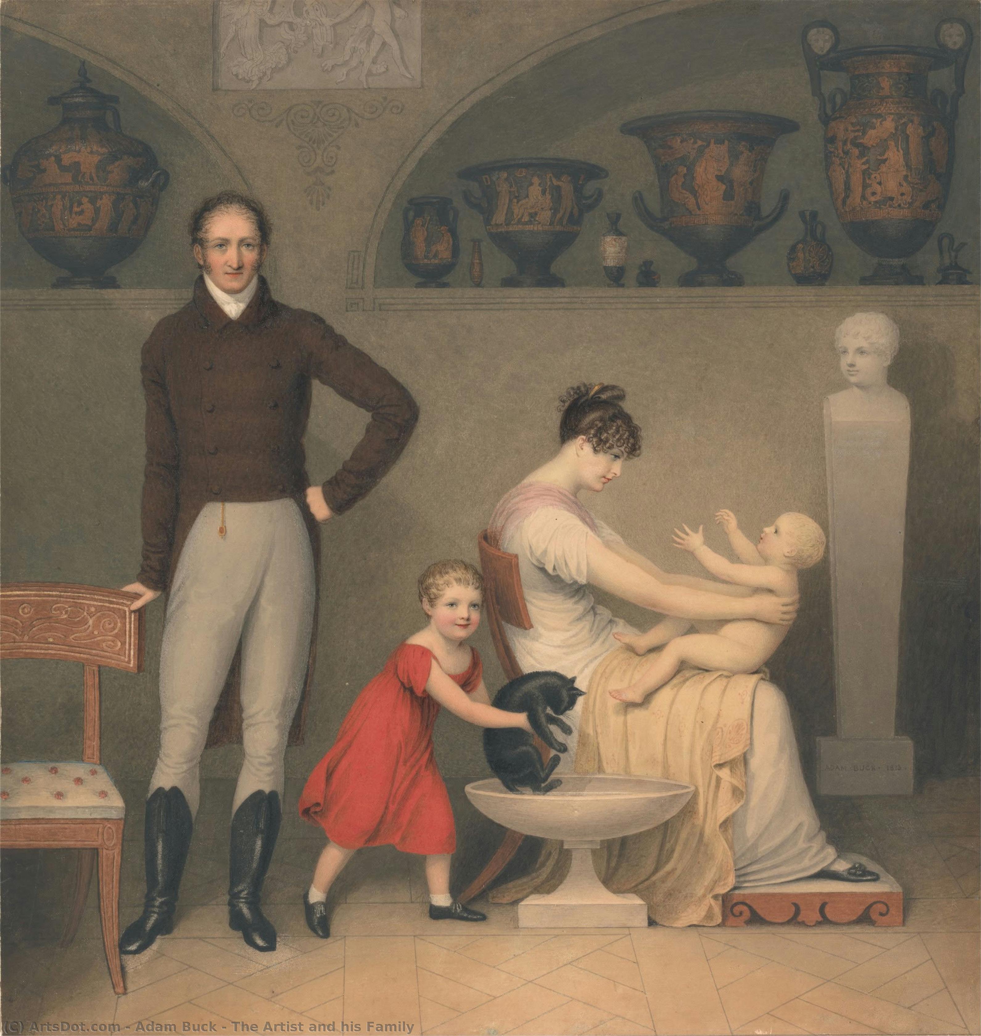 The Artist And His Family — Adam Buck