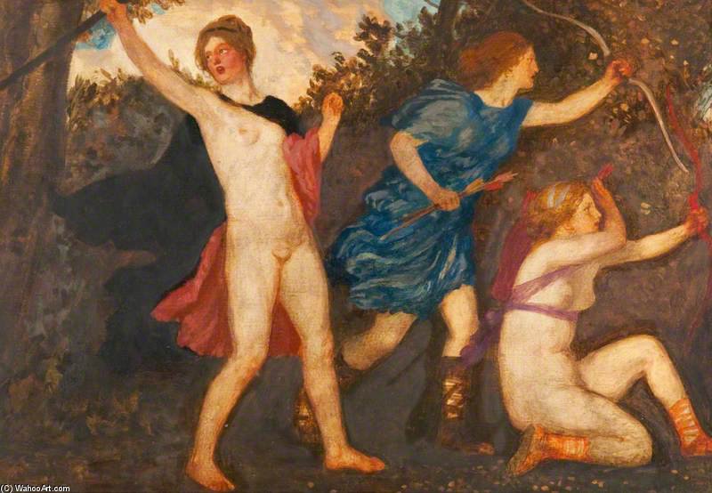The Chase — Robert Anning Bell