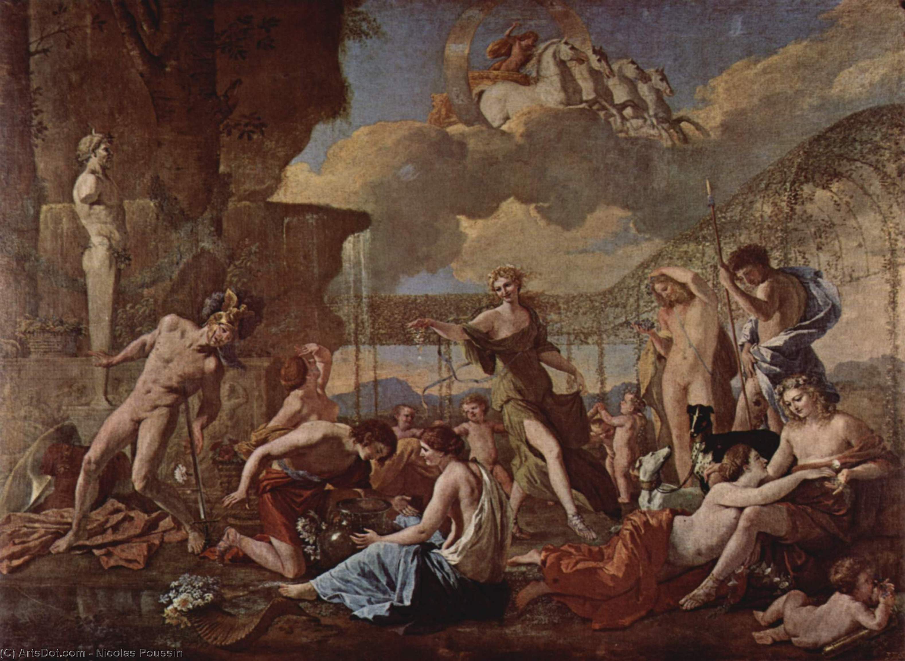 The Realm Of Flora — Nicolas Poussin