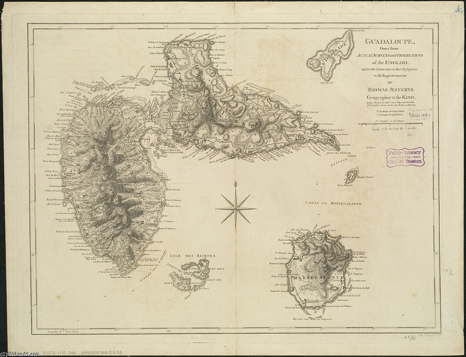 Guadeloupe — Thomas Jefferys