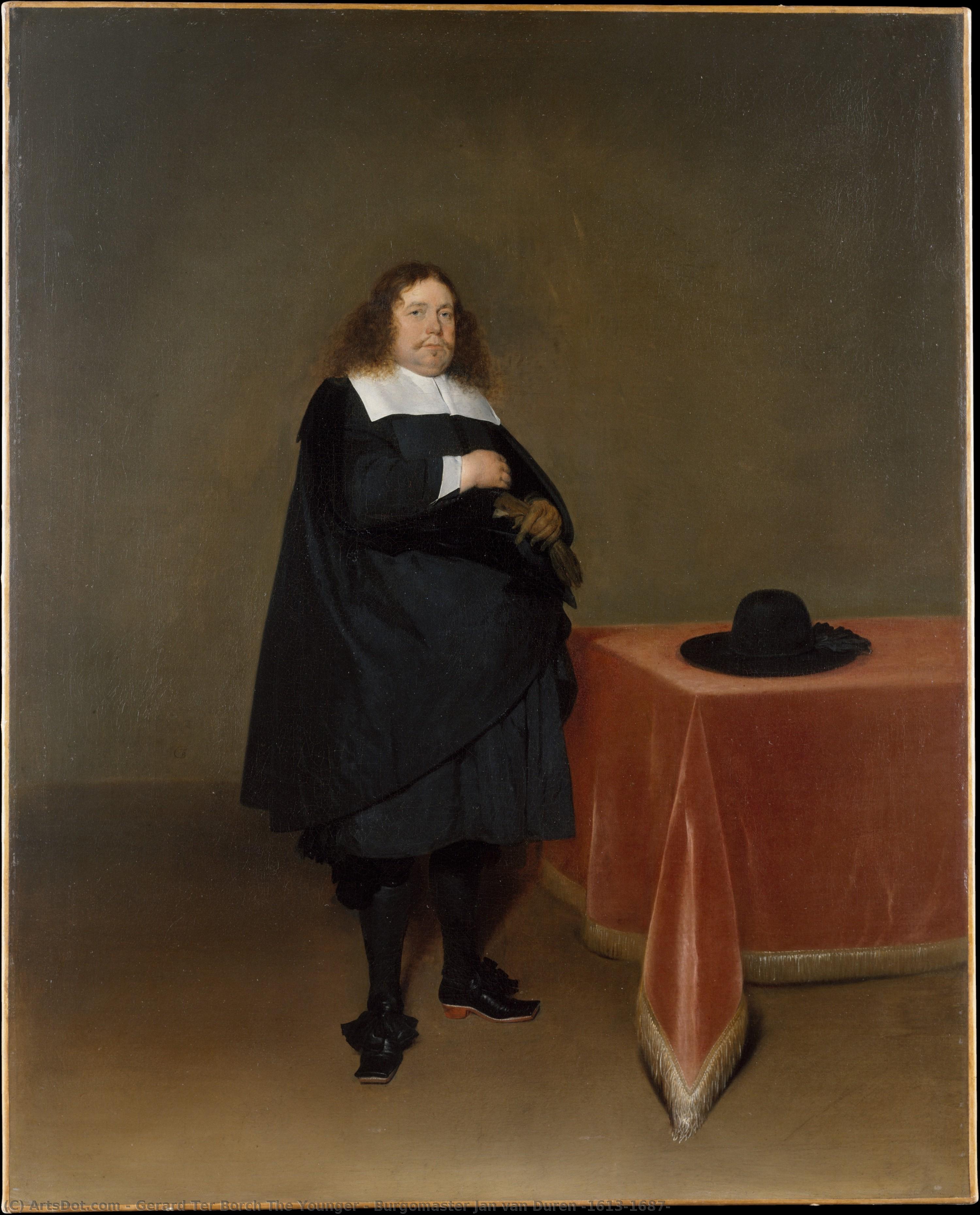 Burgomaster Jan Van Duren (1613–1687) — Gerard Ter Borch The Younger