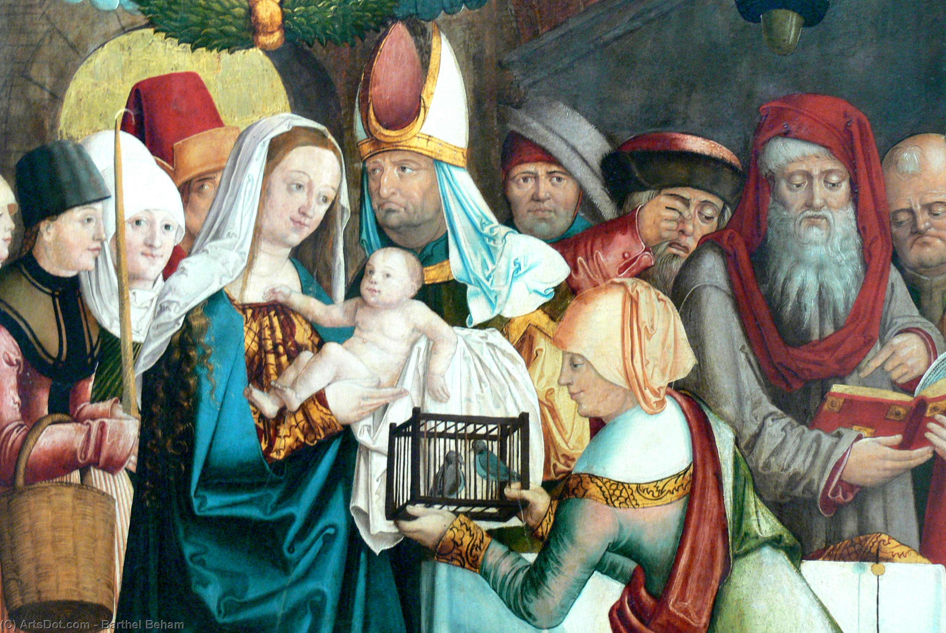 Presentation Of Christ In The Temple — Barthel Beham