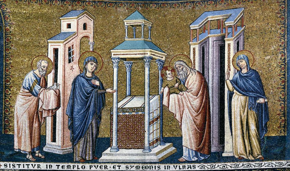 Apse: 5. Presentation In The Temple — Pietro Cavallini