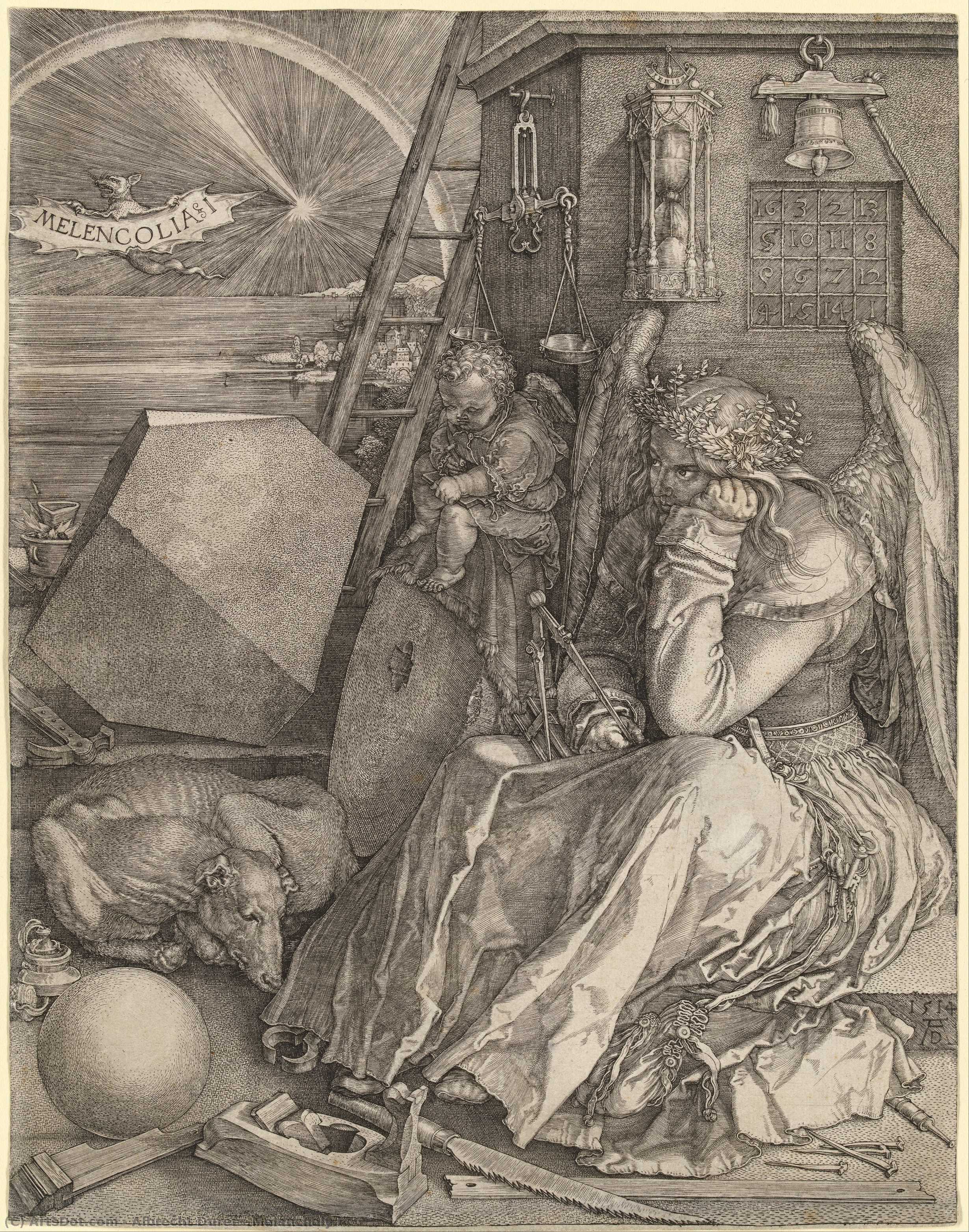 Melancholy I — Albrecht Dürer