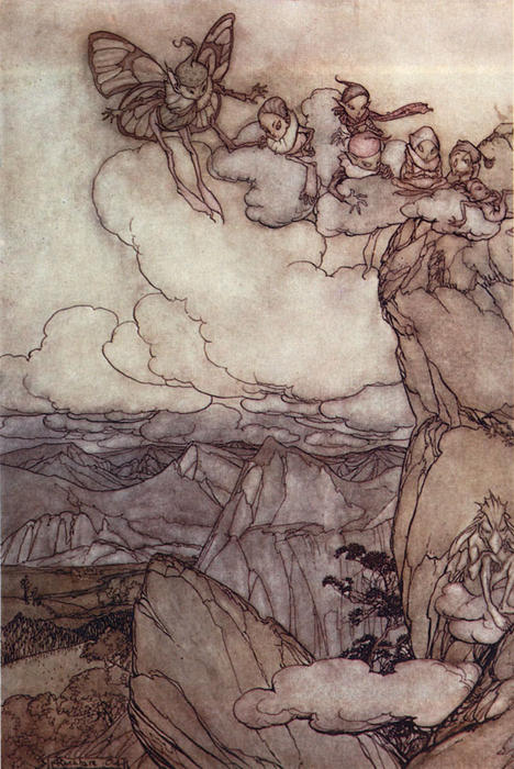 Rip Van Winkle 5 — Arthur Rackham