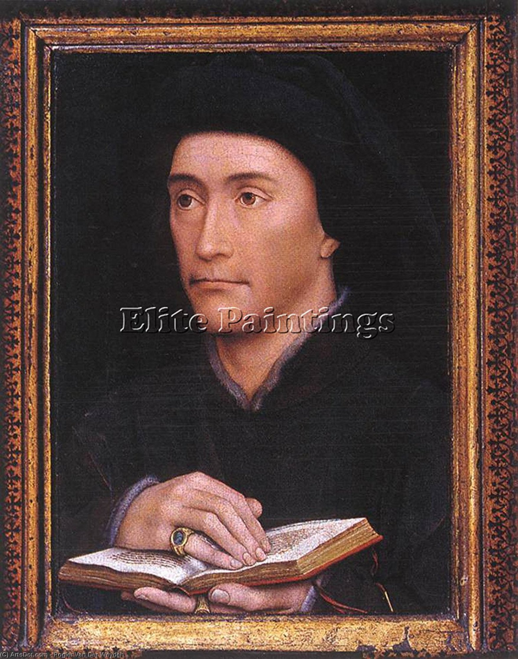 Portrait Of A Man (guillaume Fillastre.) — Rogier Van Der Weyden