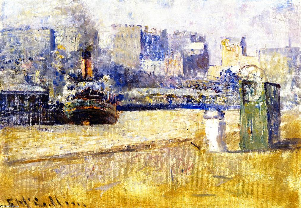 Shipping On The Yarra — Frederick Mccubbin