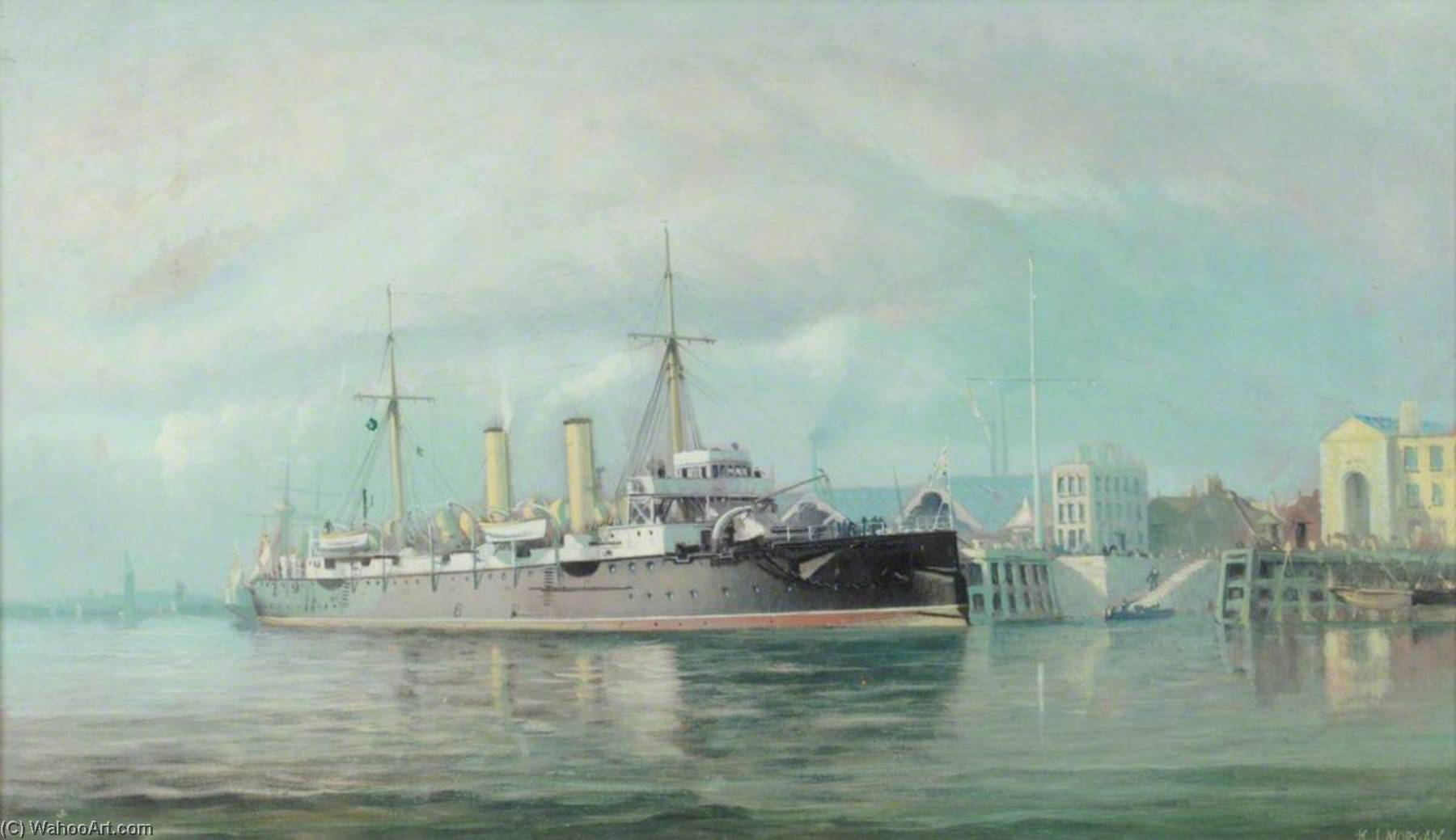 Hms 'fox', 1896–1898 — Henry J Morgan