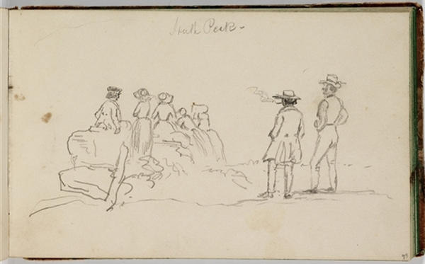 Study, Fugure 5 — Thomas Cole