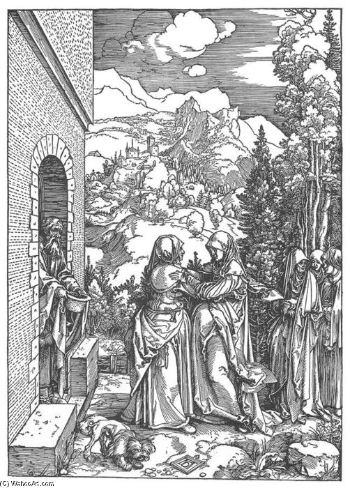 Leben Der Jungfrau: 8. Die Visitation — Albrecht Dürer