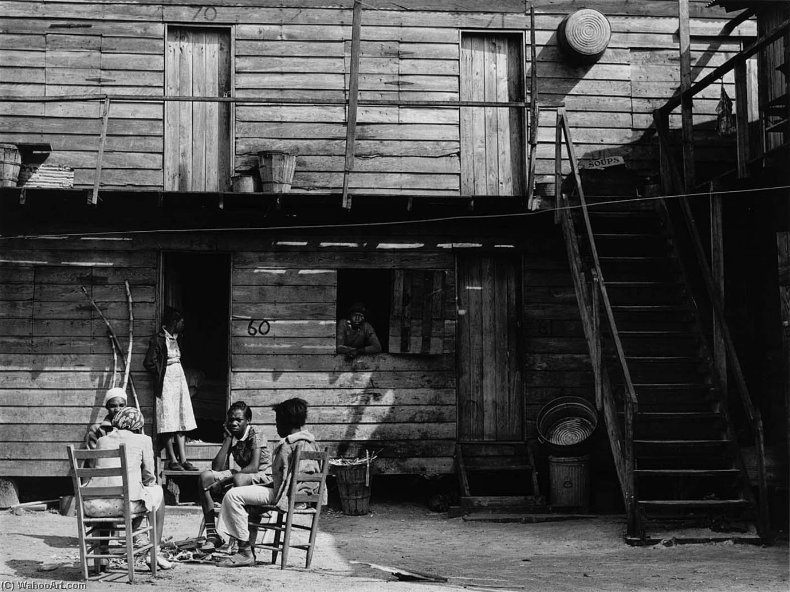 Pahokee Hotel, Migrant Vegetable Picker's Quarters. Near Homestead, Florida — Marion Post Wolcott