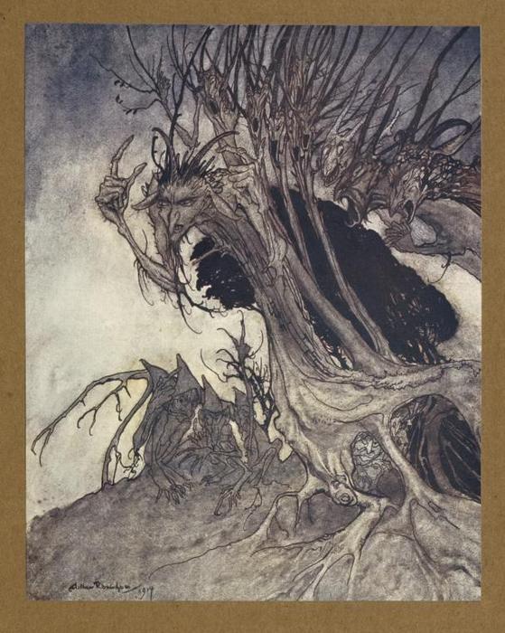 Comus 7 — Arthur Rackham