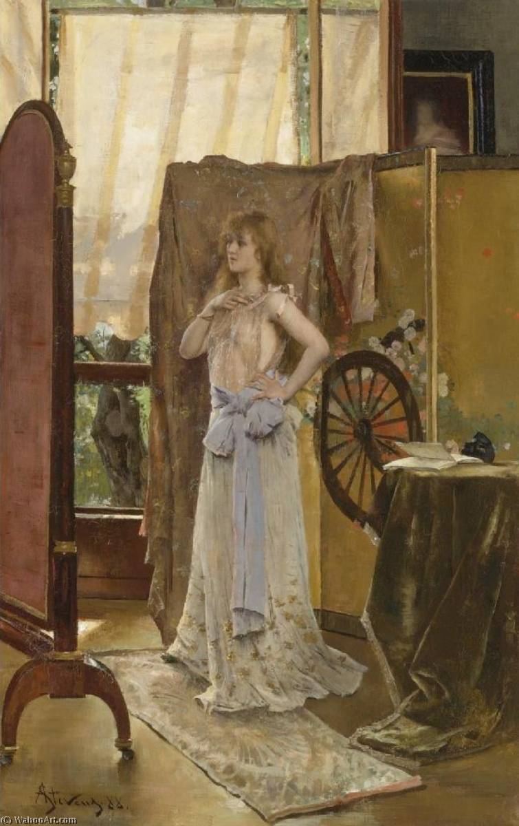 L'étude Du Rôle — Alfred Émile Léopold Stevens
