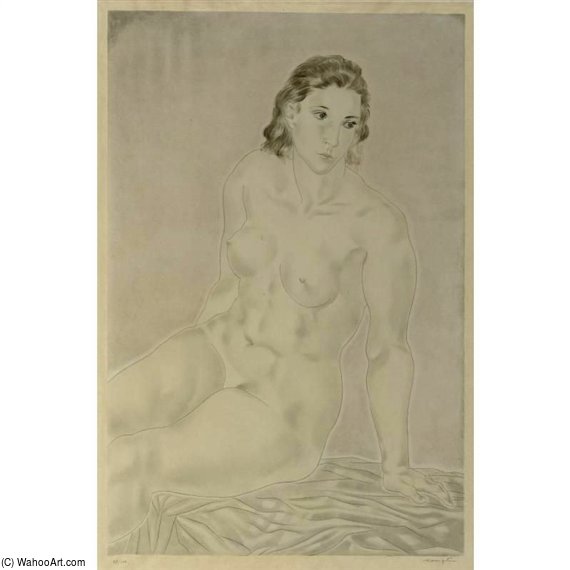Nu Assis — Léonard Tsuguharu Foujita