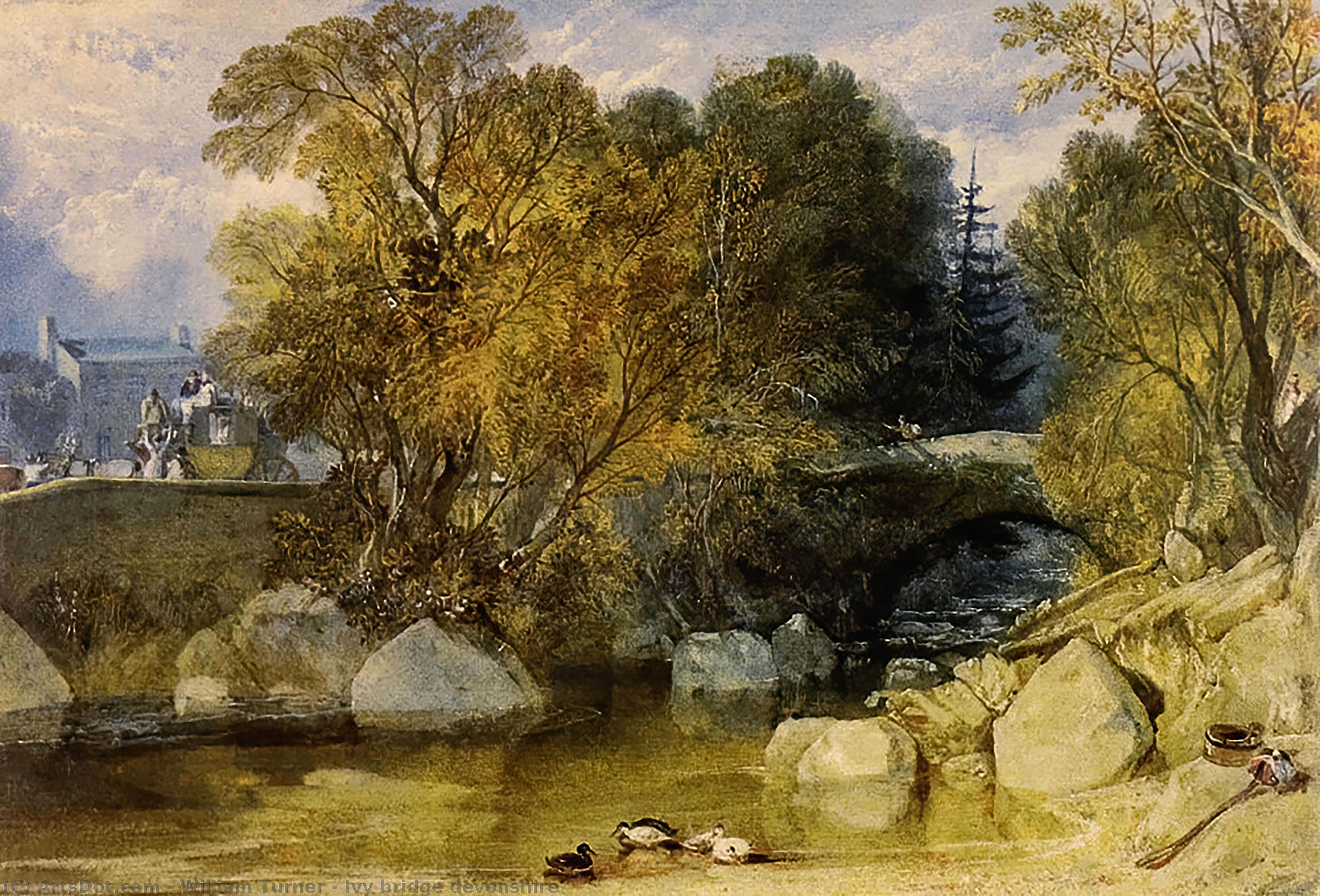 Ivy Bridge Devonshire — Joseph Mallord William Turner