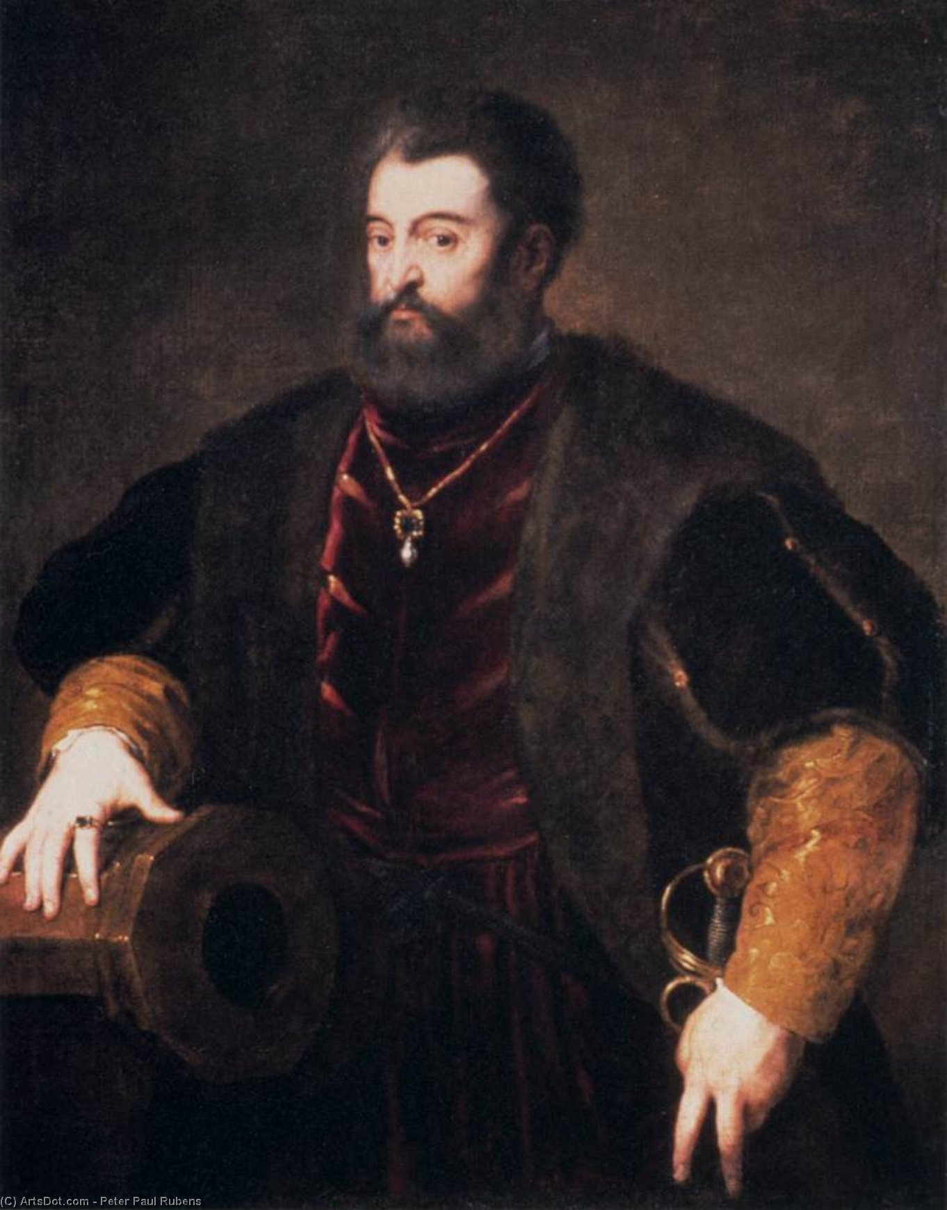 Alfonso I D'este, Duke Of Ferrara — Peter Paul Rubens