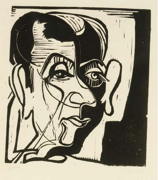 Portrait Of Hans Arp — Ernst Ludwig Kirchner