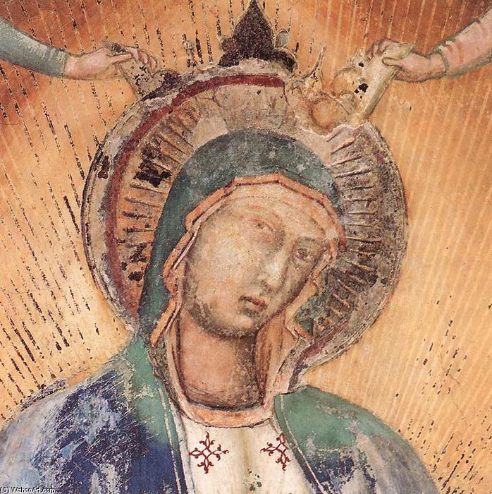 Madonna In Glory With Musician Angels (detail) — Simone Martini