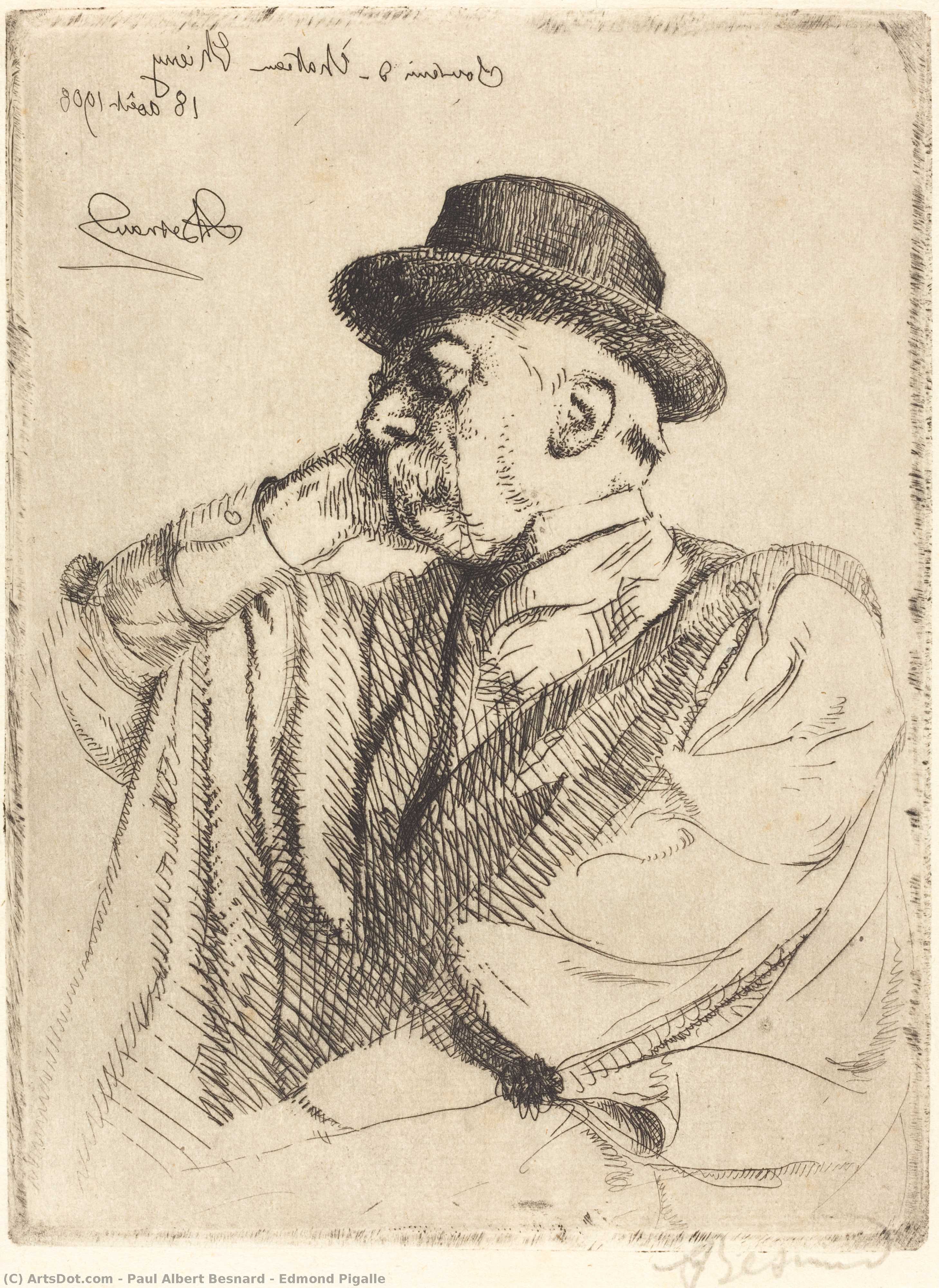 Edmond Pigalle — Paul Albert Besnard