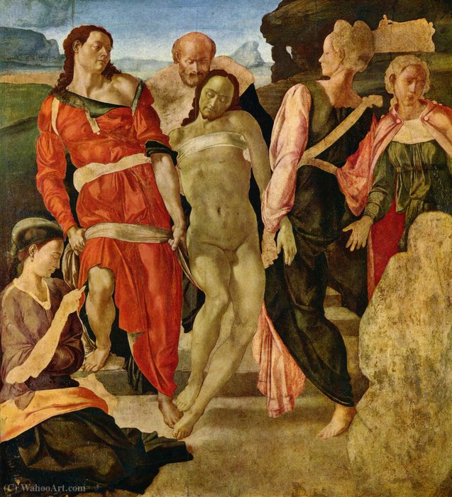 The Entombment — Michel Ange Houasse