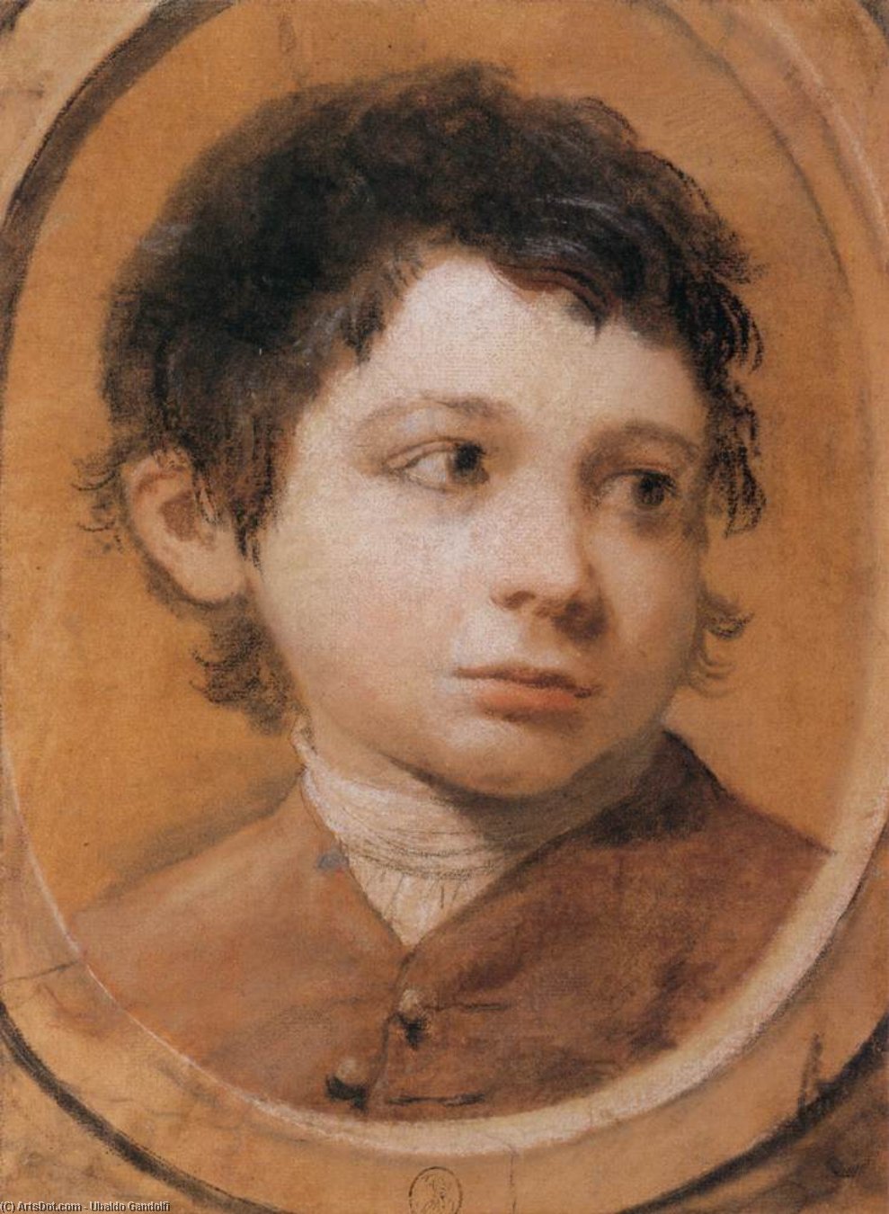 Retrato De Un Niño — Ubaldo Gandolfi