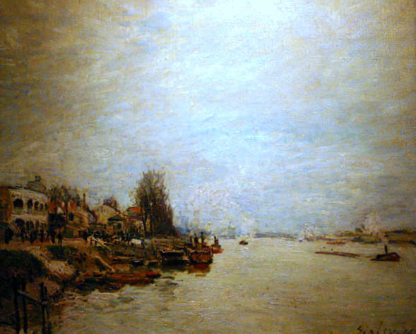 Dawn — Alfred Sisley