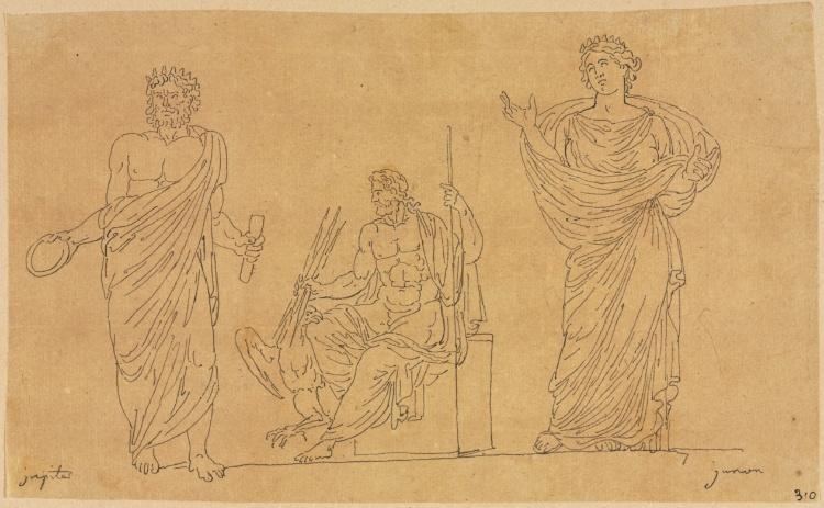 Gods And Goddess — Jacques-louis David