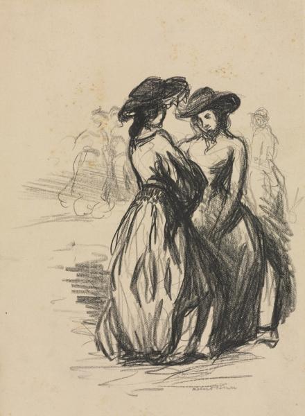 Ladies In Conversation — Robert Henri